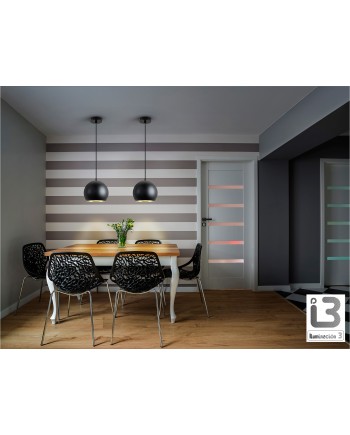 I3-OLENA- LAMPARA 1L -NEGRO/ORO